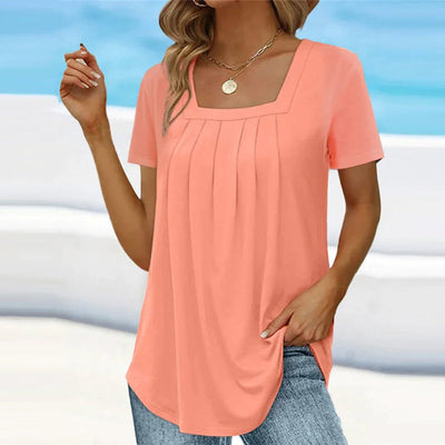 Elvira | Elegante Faltenbluse