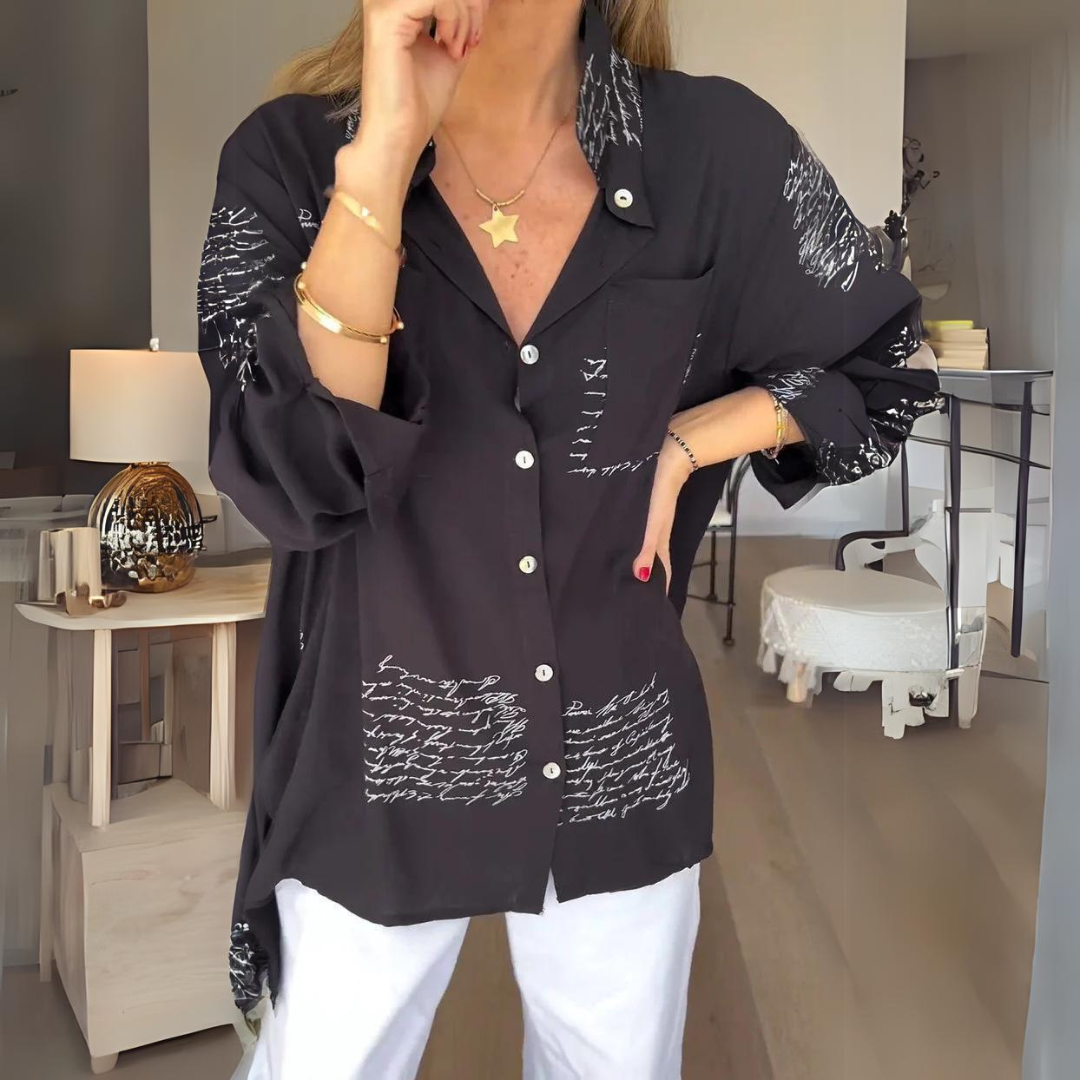 Leah | Handgeschriebenes Button-up-Hemd