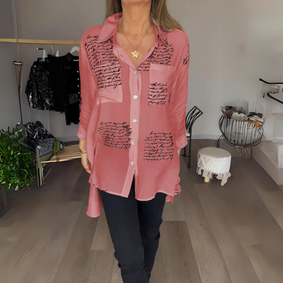 Leah | Handgeschriebenes Button-up-Hemd