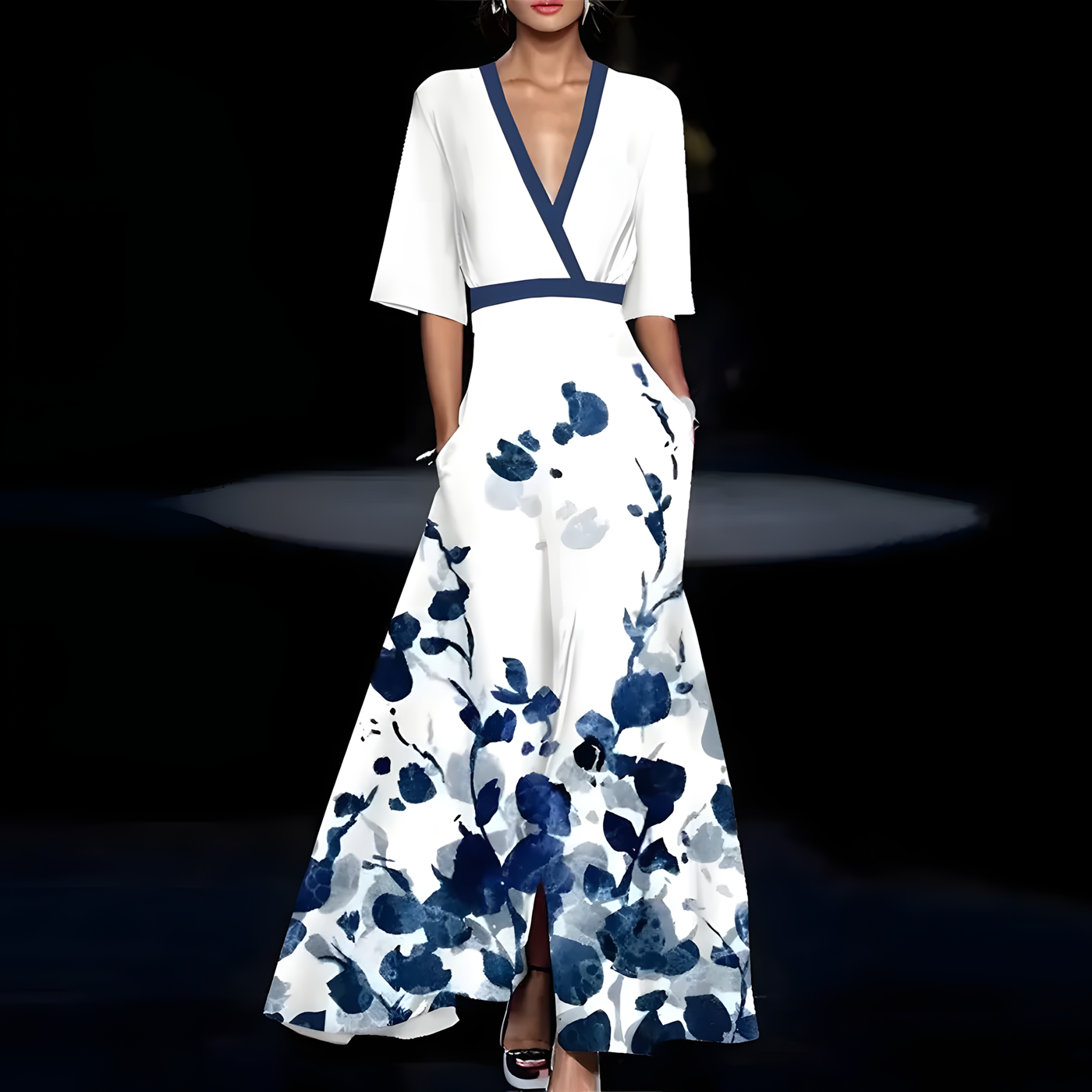 Rina | Elegantes Kleid mit Ärmeln