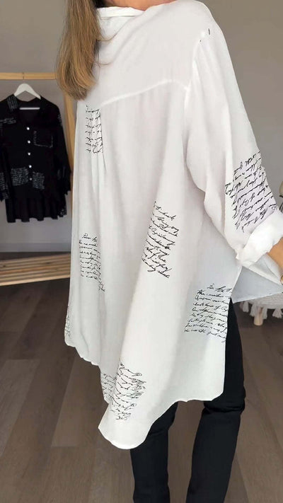 Leah | Handgeschriebenes Button-up-Hemd