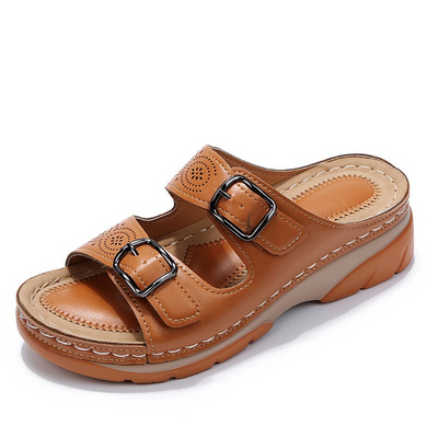 Simona | Orthopädische Ledersandalen