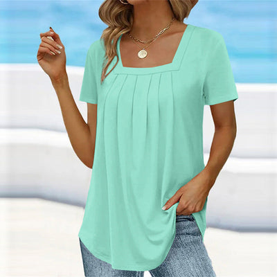 Elvira | Elegante Faltenbluse