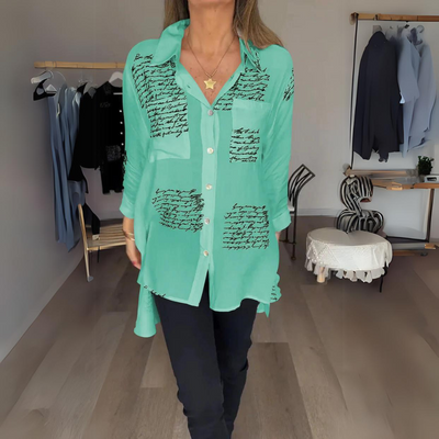 Leah | Handgeschriebenes Button-up-Hemd