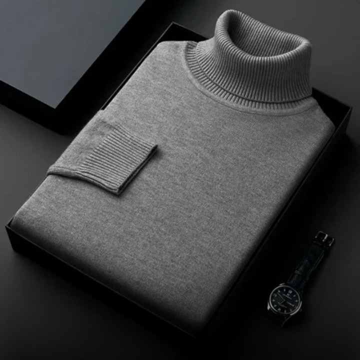 Leon | Rollkragenpullover aus Kaschmir