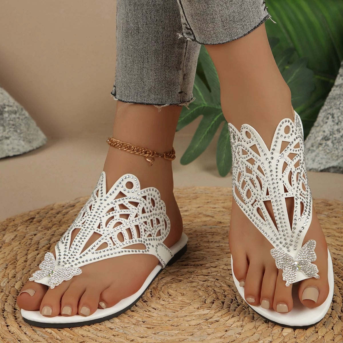 Stephanie | Elegante Sandale aus Leder