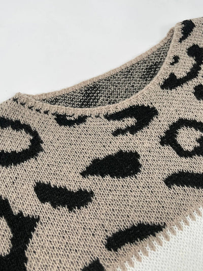 Averie | Pullover mit Leopardenmuster