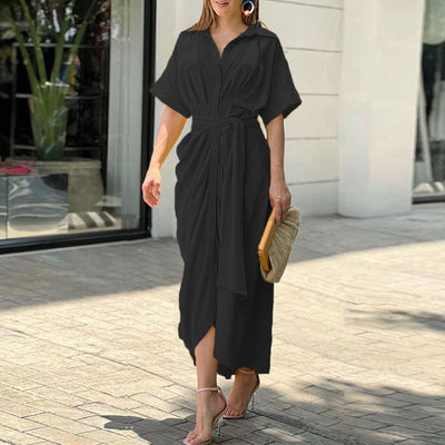 Amalia | Luxuriöses Wickel-Maxikleid