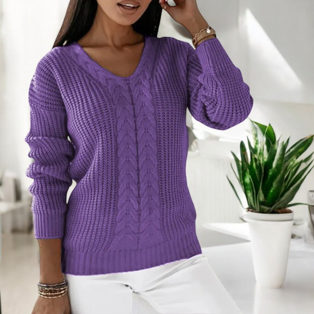 Carolina | Klassischer Strickpullover