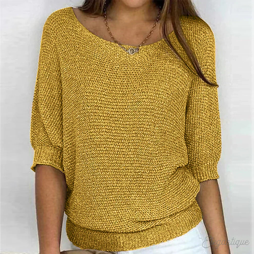 Sophia | Entspanntes StrickOberteil